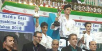 تیم استان بوشهر در مسابقات بین المللی اصفهان جام خاورمیانه 